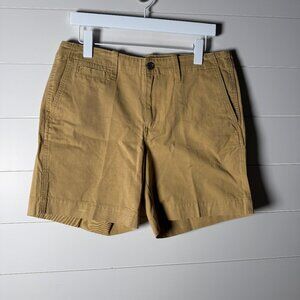 LRL Lauren Jeans Co Shorts Khaki Tan Size 10 7" Inseam